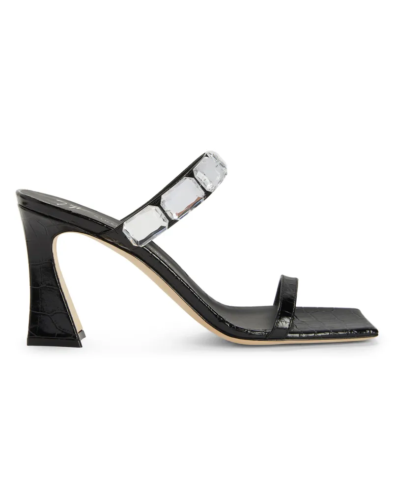 Giuseppe Zanotti FLAMINIA SQUARE Sandals Black