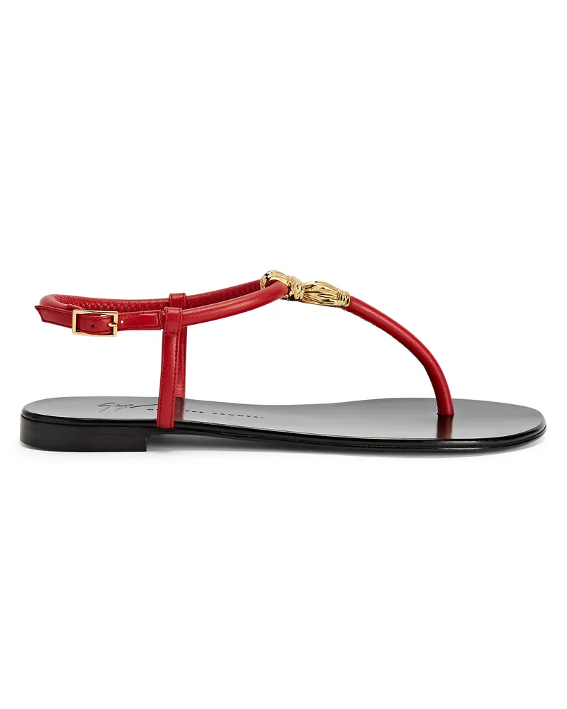 Giuseppe Zanotti TIE FLAT Flats Red