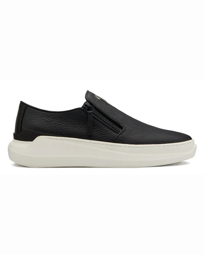 Giuseppe Zanotti CONLEY ZIP Slip-on Black