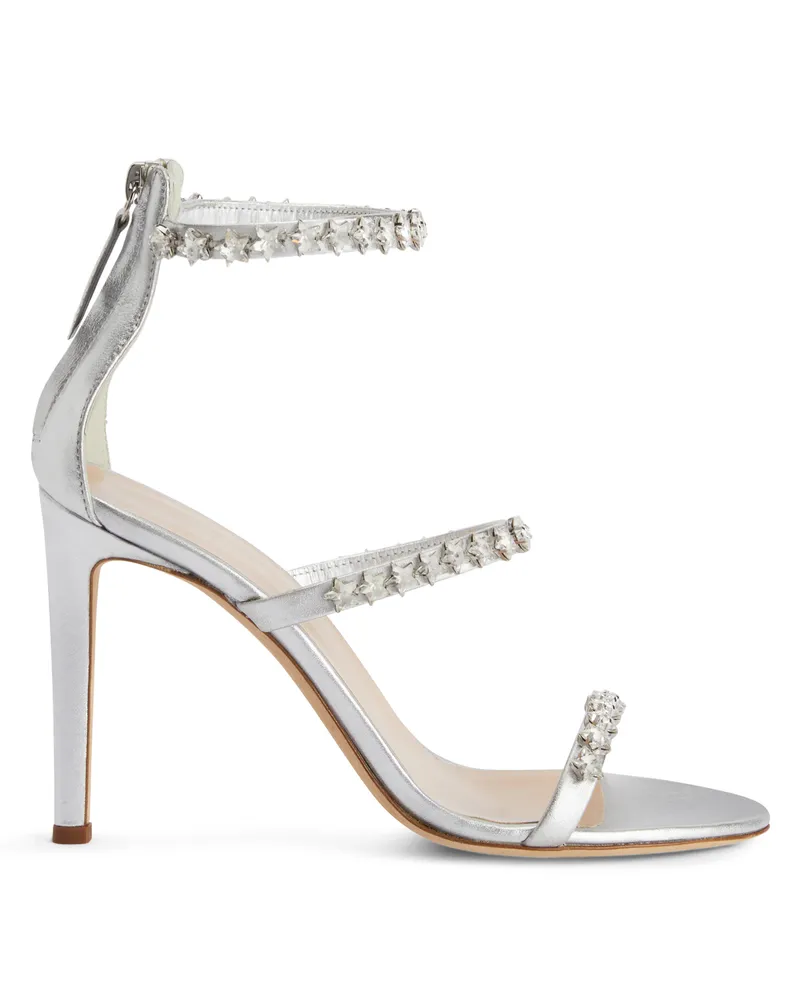 Giuseppe Zanotti HARMONY COMETA Sandals Silver