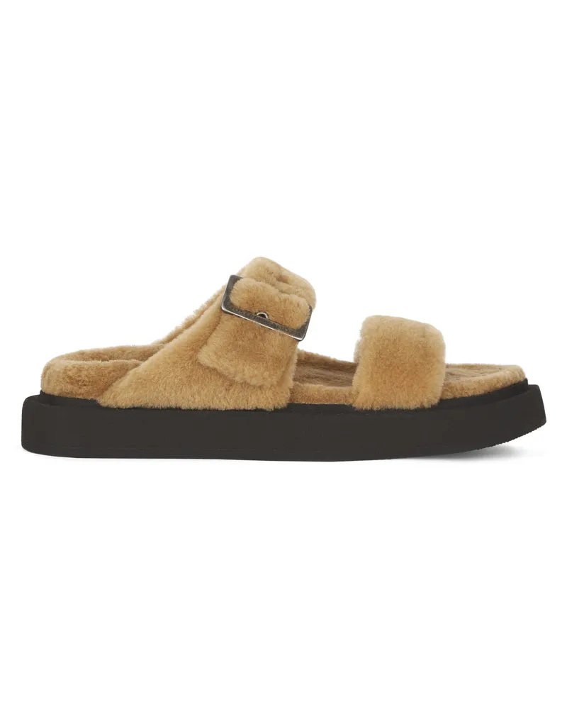 Giuseppe Zanotti FURRY HIM Sandals Beige