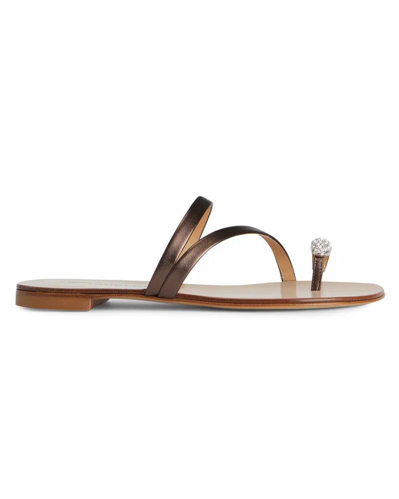 Giuseppe Zanotti HILLARY RING Flats Bronze