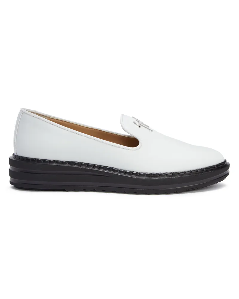 Giuseppe Zanotti TIM Loafers White