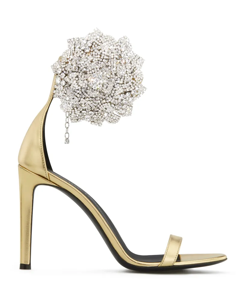 Giuseppe Zanotti FLEUR Sandals Gold