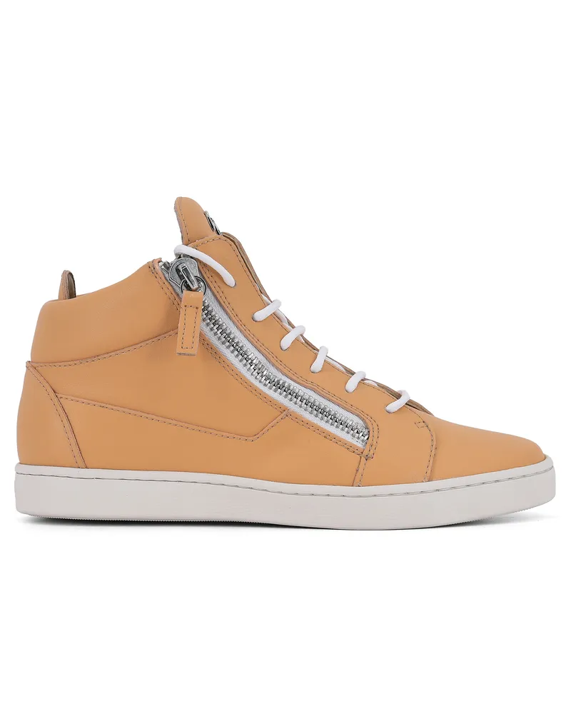 Giuseppe Zanotti KRISS Mid top sneakers Nude