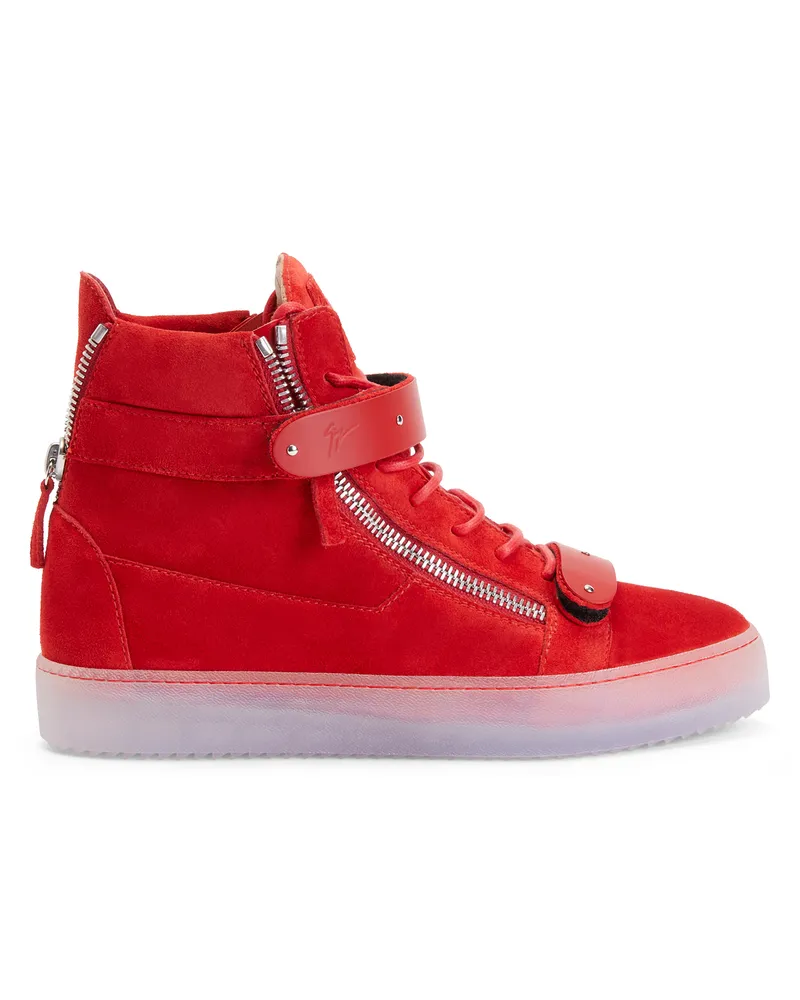 Giuseppe Zanotti COBY Mid top sneakers Red