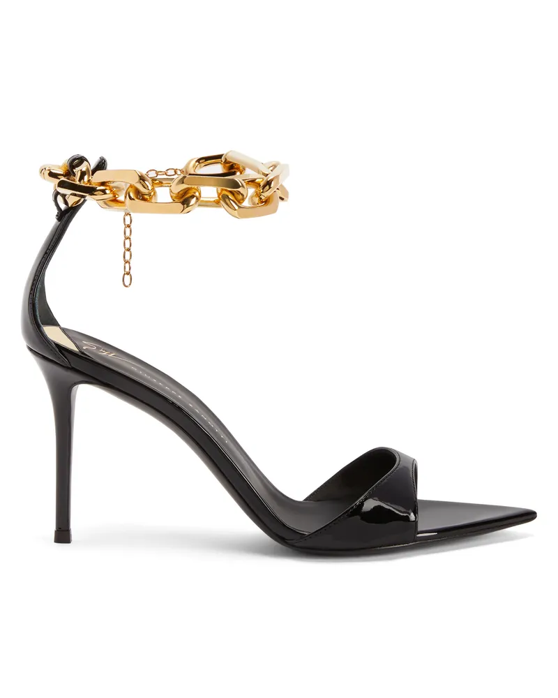 Giuseppe Zanotti INTRIIGO CHAIN Sandals Black