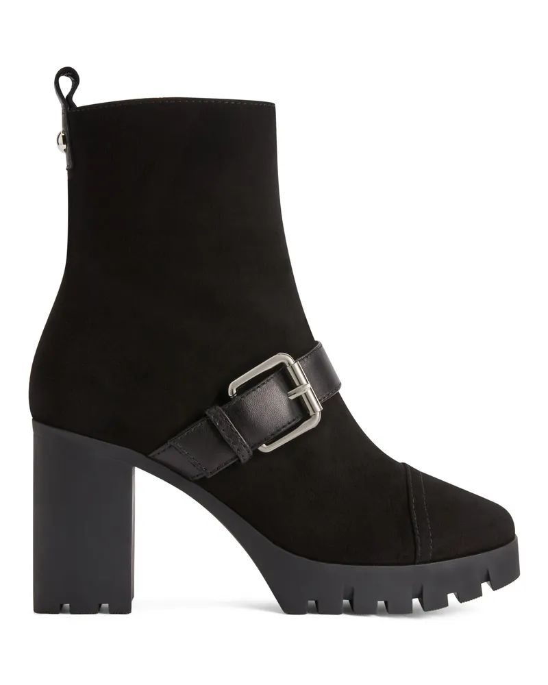 Giuseppe Zanotti ZANDRA BUCKLE Boots Black