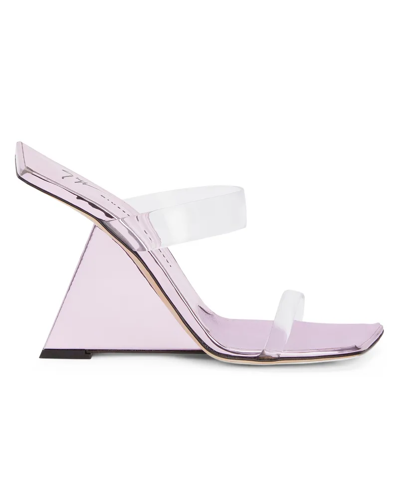 Giuseppe Zanotti FLORANCE PLEXI Wedges Pink