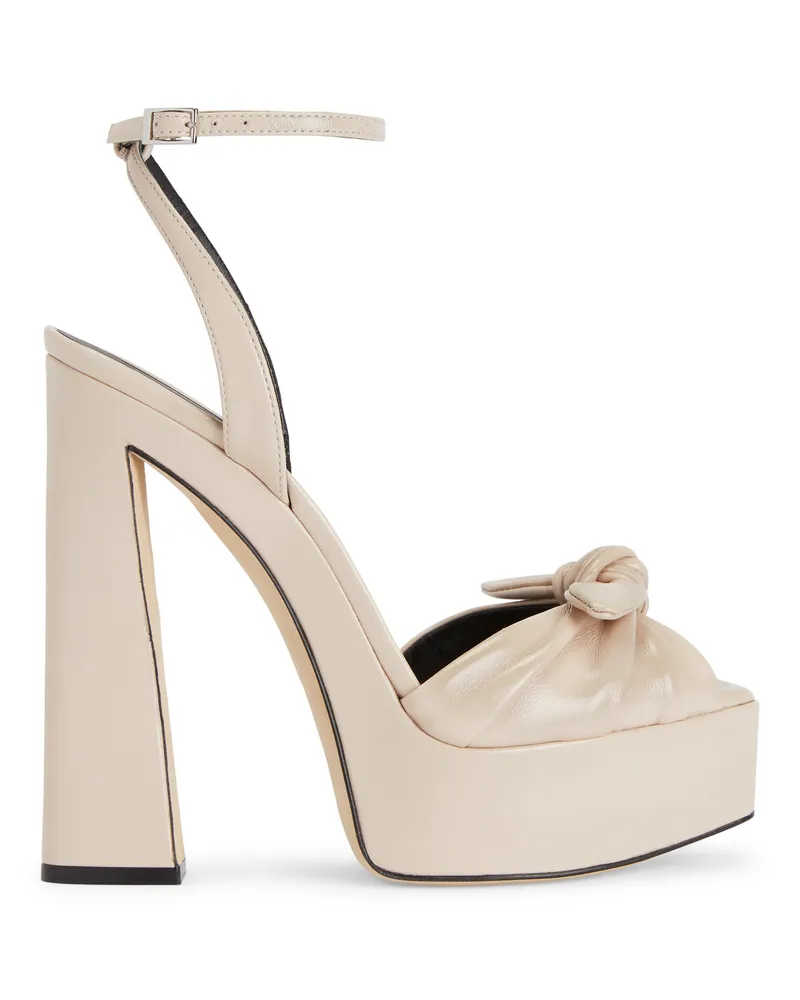 Giuseppe Zanotti GABRIIELA WEDGE Platforms Beige