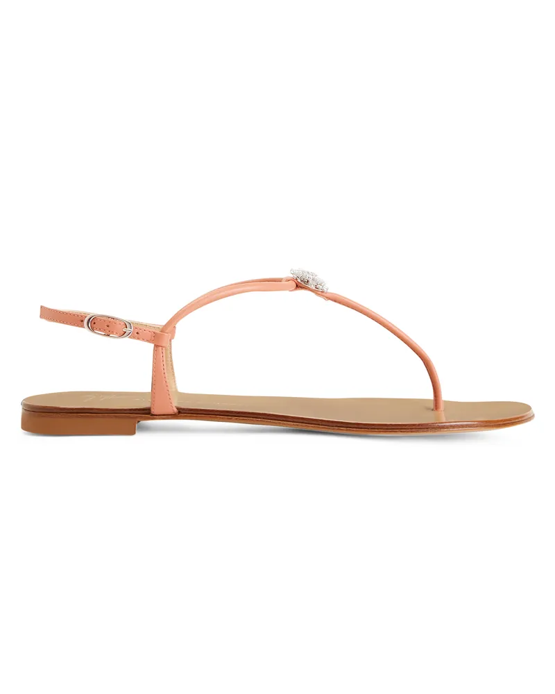 Giuseppe Zanotti HOLLIE CRYSTAL Flats Pink