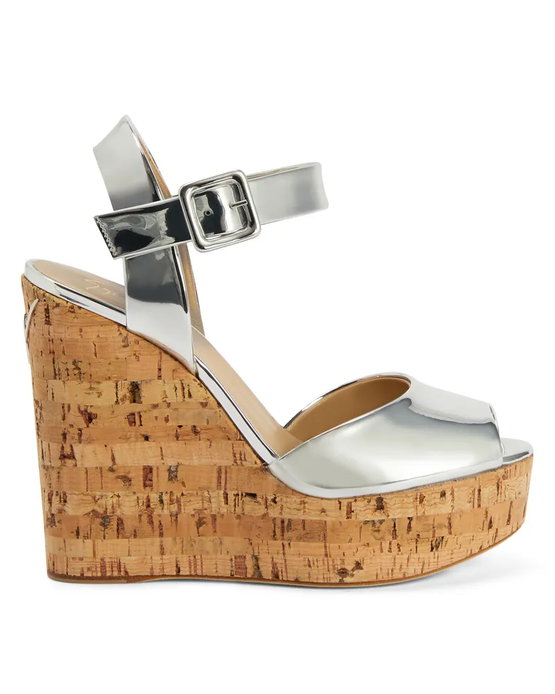 Giuseppe Zanotti MAYLIIN Platforms Silver