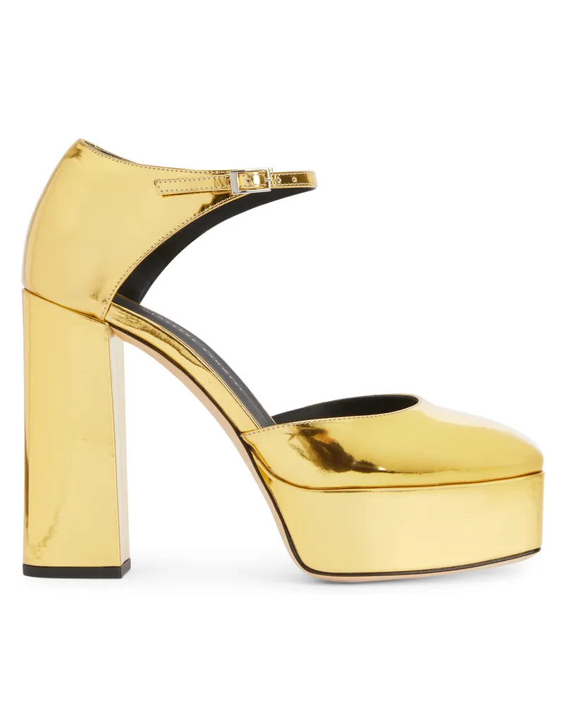 Giuseppe Zanotti BEBE Platforms Gold