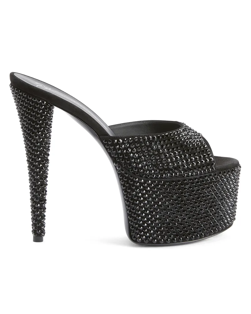 Giuseppe Zanotti GZ AIDA Sandals Black