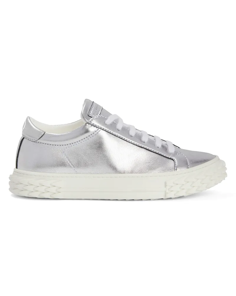 Giuseppe Zanotti ECOBLABBER Low-top sneakers Silver