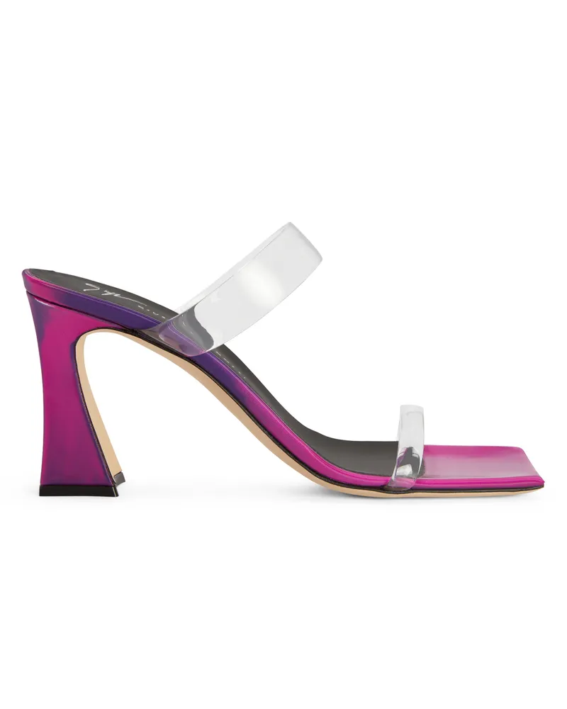 Giuseppe Zanotti FLAMINIA PLEXI Sandals Yellow