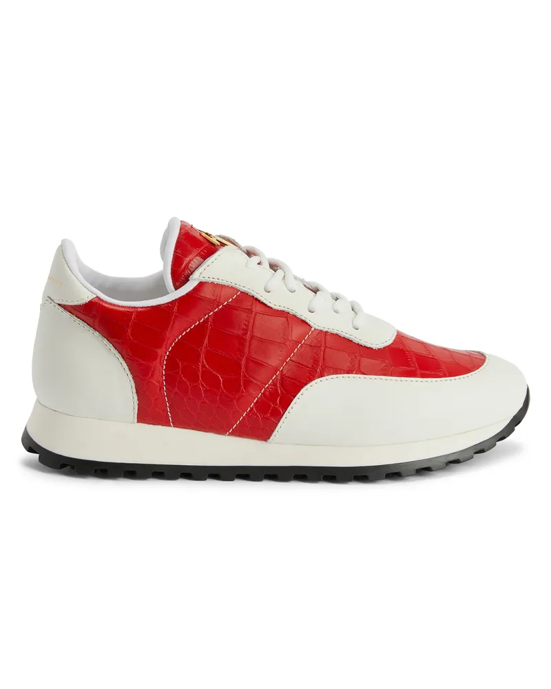 Giuseppe Zanotti JIMI RUNNING Low-top sneakers Red