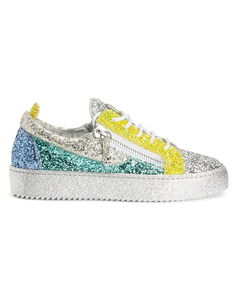 Giuseppe Zanotti GAIL GLITTER Low-top sneakers Multicolor