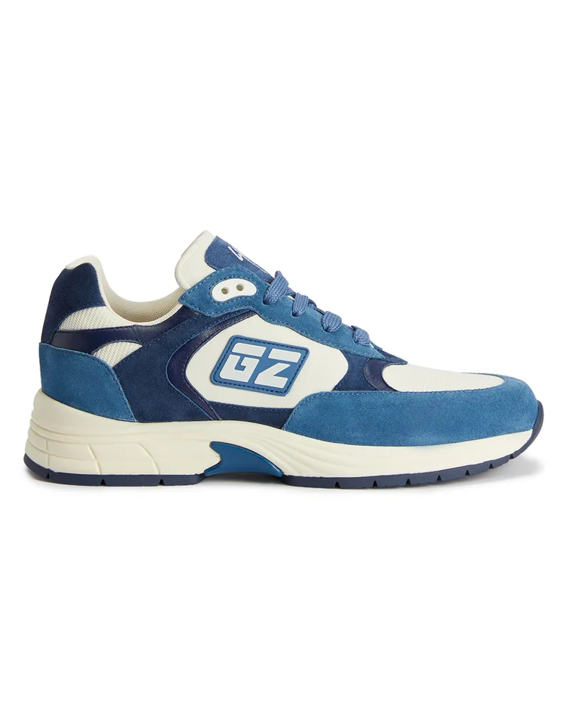 Giuseppe Zanotti NEW GZ RUNNER Low-top sneakers Blue