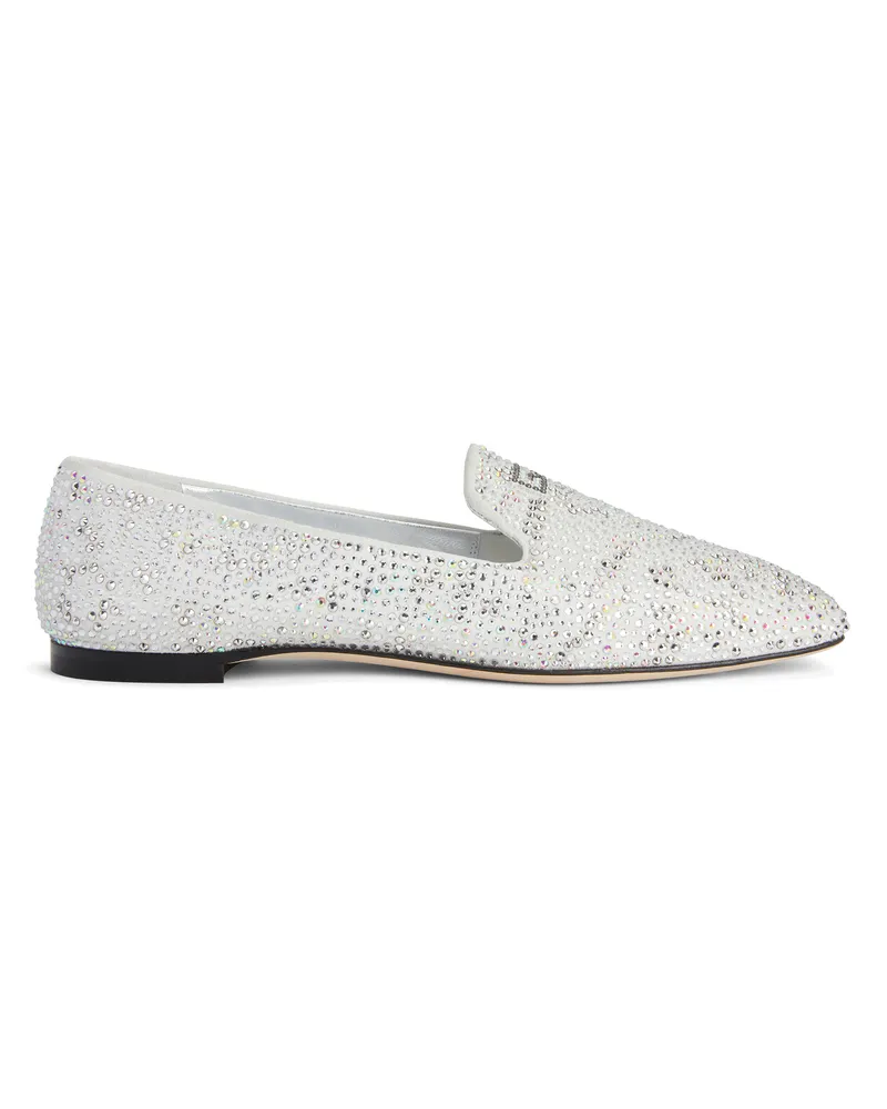 Giuseppe Zanotti PIGALLE STARLIGHT Loafers White