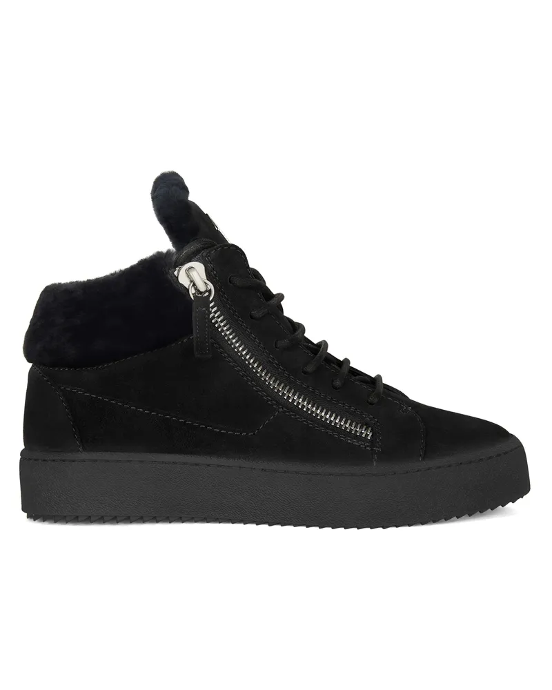 Giuseppe Zanotti KRISS WINTER Mid top sneakers Black