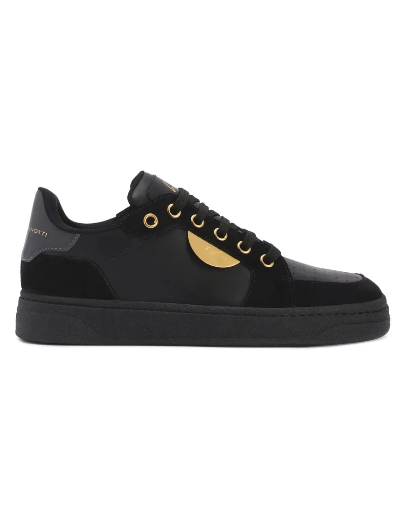 Giuseppe Zanotti GZ94 METAL Low-top sneakers Black