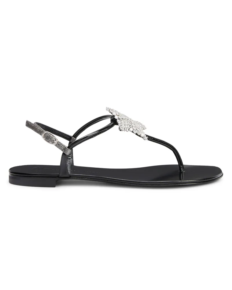 Giuseppe Zanotti HOLLIE STAR Flats Black