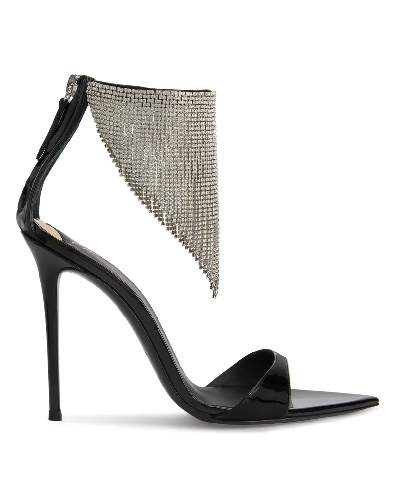 Giuseppe Zanotti INTRIIGO CRYSTAL Sandals Black