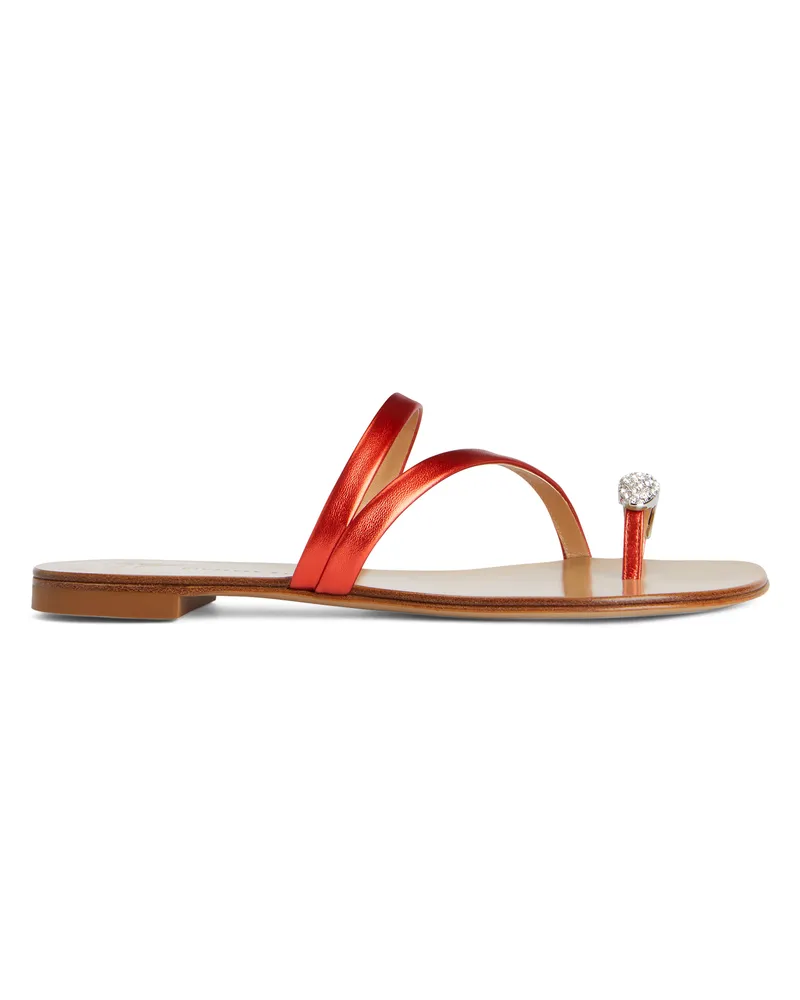 Giuseppe Zanotti HILLARY RING Flats Red