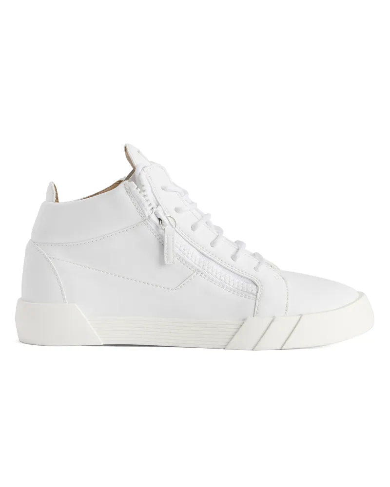 Giuseppe Zanotti THE SHARK 5.0 MID Mid top sneakers White