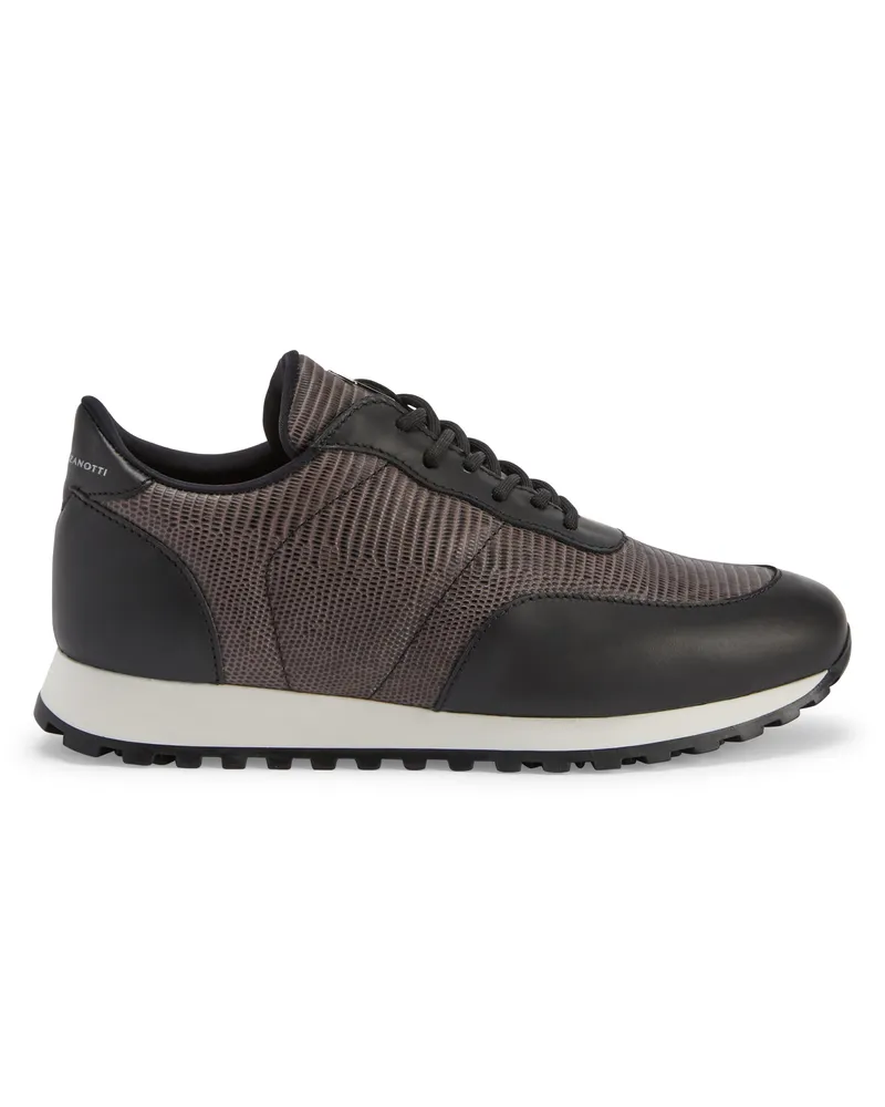 Giuseppe Zanotti JIMI RUNNING Loafers Black