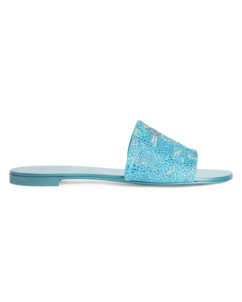 Giuseppe Zanotti ADELIA STARLIGHT Flats Blue