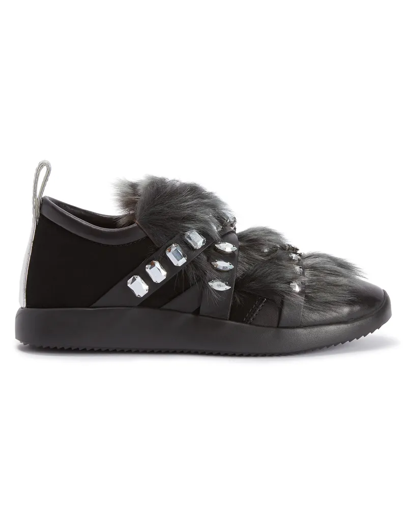 Giuseppe Zanotti CHRISTIE WINTER Low-top sneakers Black