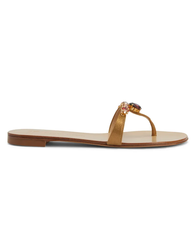 Giuseppe Zanotti KATISHA Flats Yellow