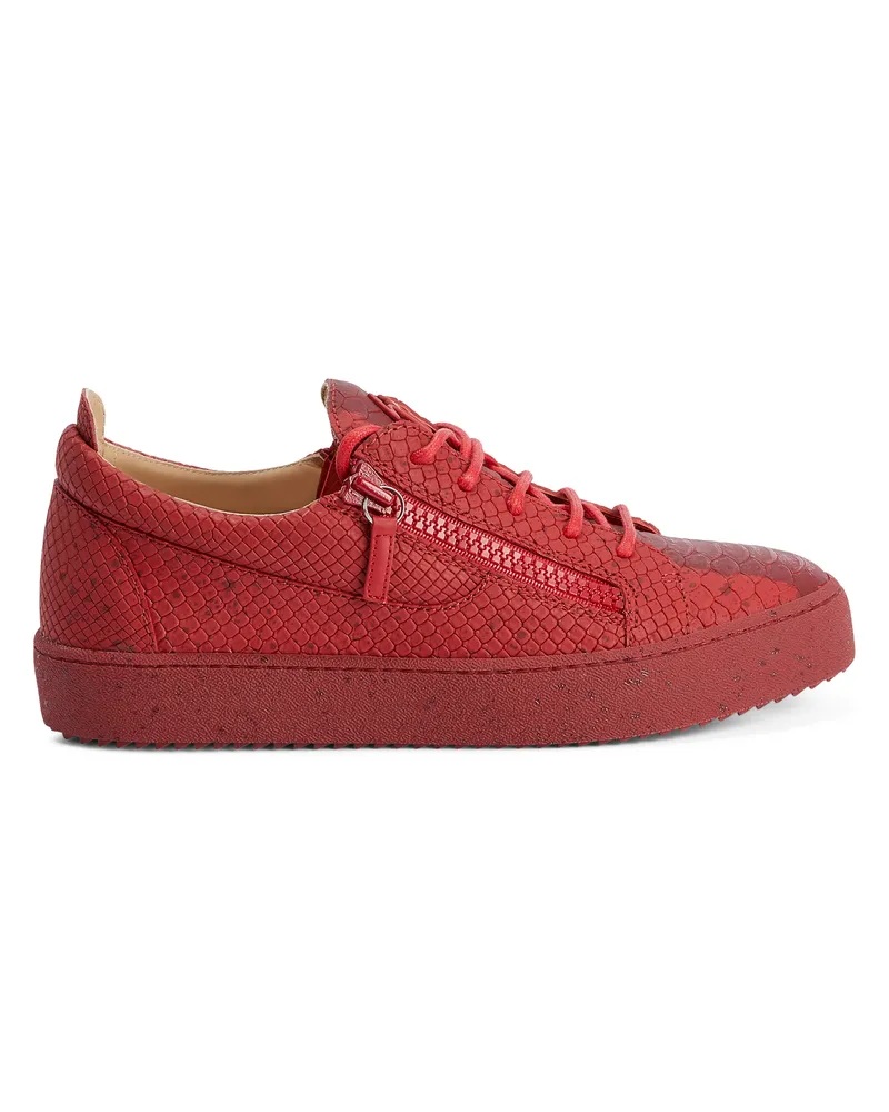 Giuseppe Zanotti FRANKIE Low-top sneakers Red