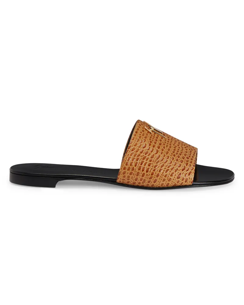 Giuseppe Zanotti SHIRLEY Flats Brown