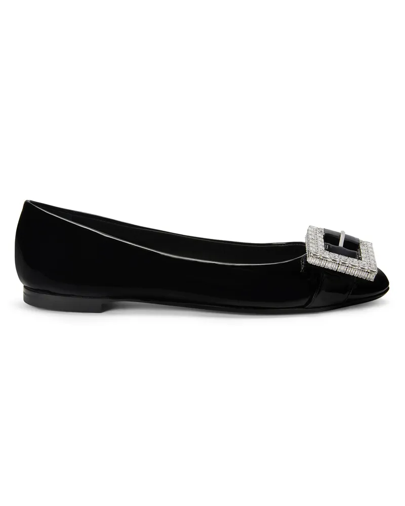 Giuseppe Zanotti MISS BUCKLE Flats Black