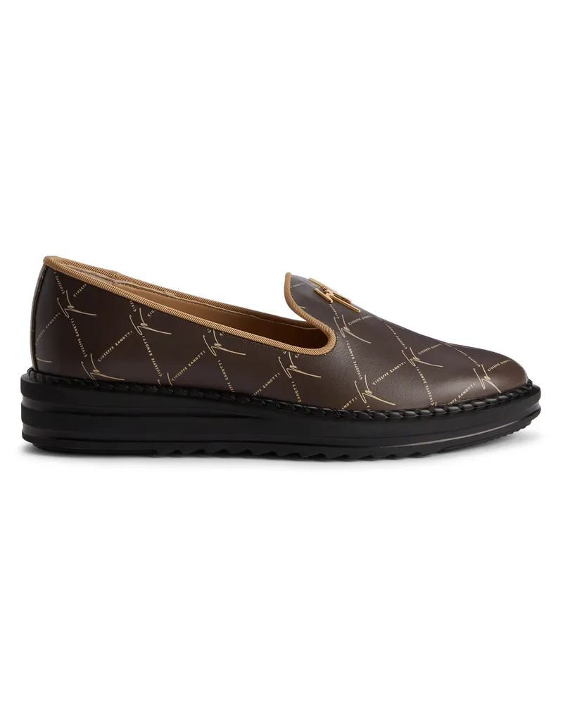 Giuseppe Zanotti TIM Loafers Brown