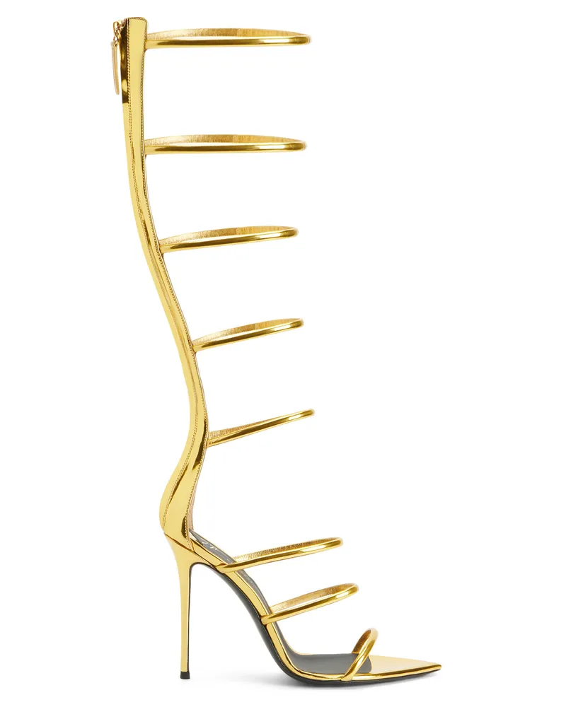 Giuseppe Zanotti SUPER INTRIIGO Sandals Gold