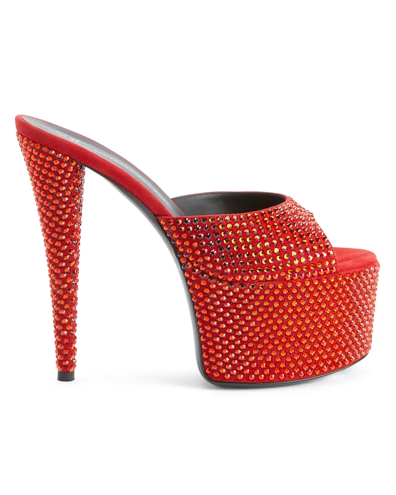 Giuseppe Zanotti GZ AIDA Sandals Red
