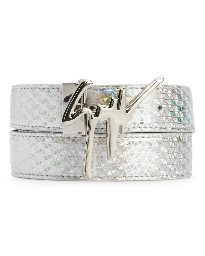 Giuseppe Zanotti GIUSEPPE Belts Silver