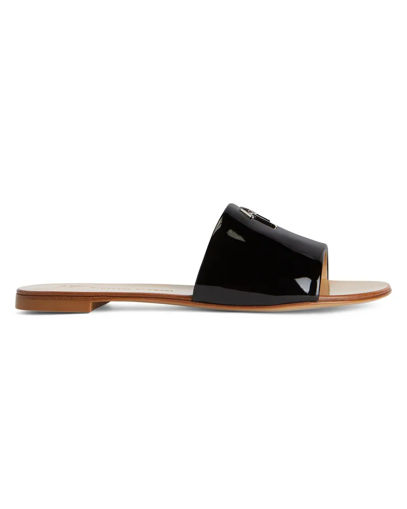 Giuseppe Zanotti SHIRLEY Flats Black