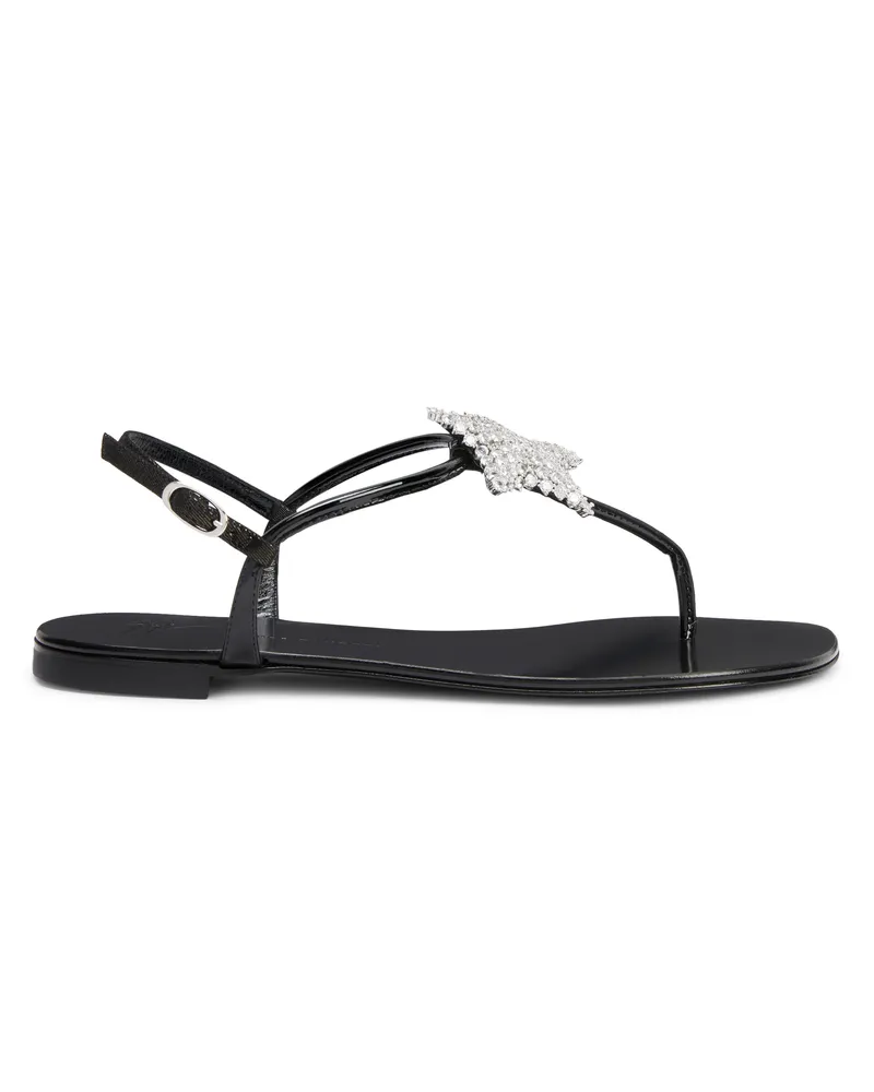 Giuseppe Zanotti HOLLIE STAR Flats Black