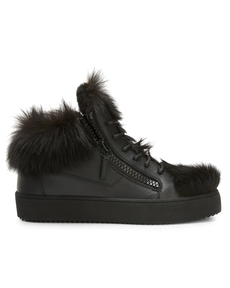 Giuseppe Zanotti MARLENA WINTER Mid top sneakers Black