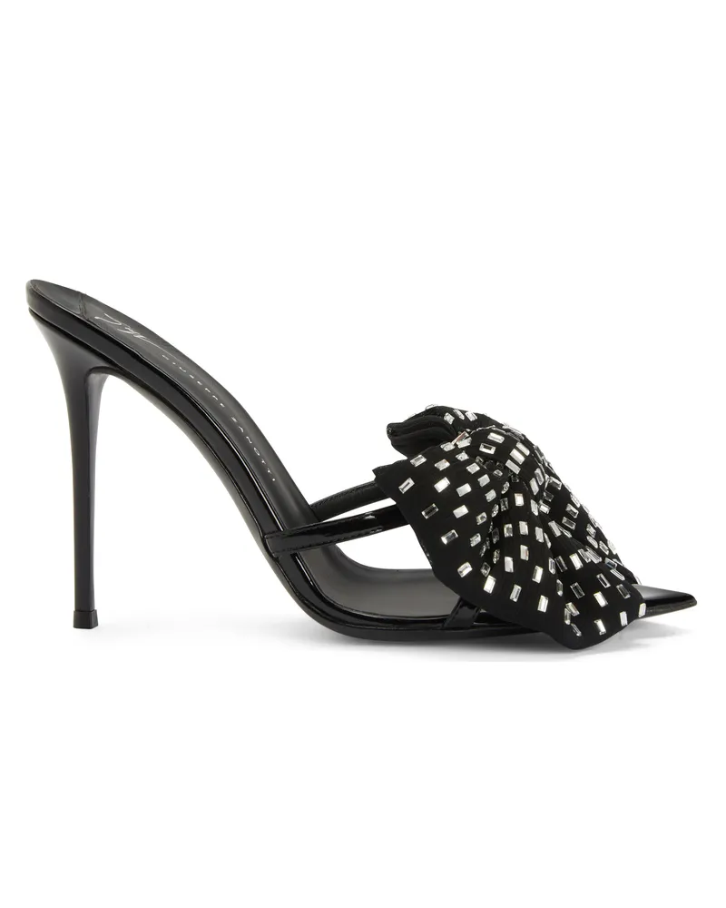 Giuseppe Zanotti INTRIIGO ALEXANDRINE Sandals Black