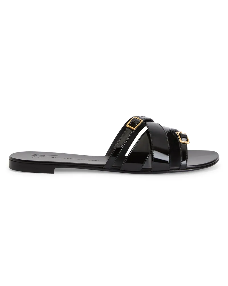 Giuseppe Zanotti ALHIMA Flats Black