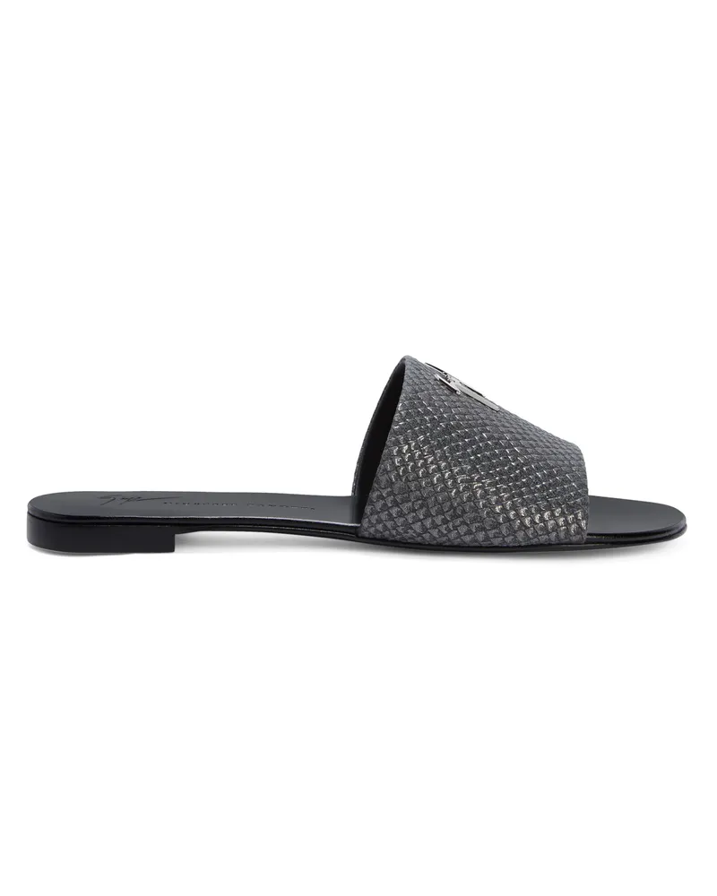 Giuseppe Zanotti SHIRLEY Flats Grey