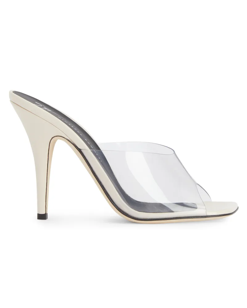 Giuseppe Zanotti EARTHSHINE PLEXY Sandals White