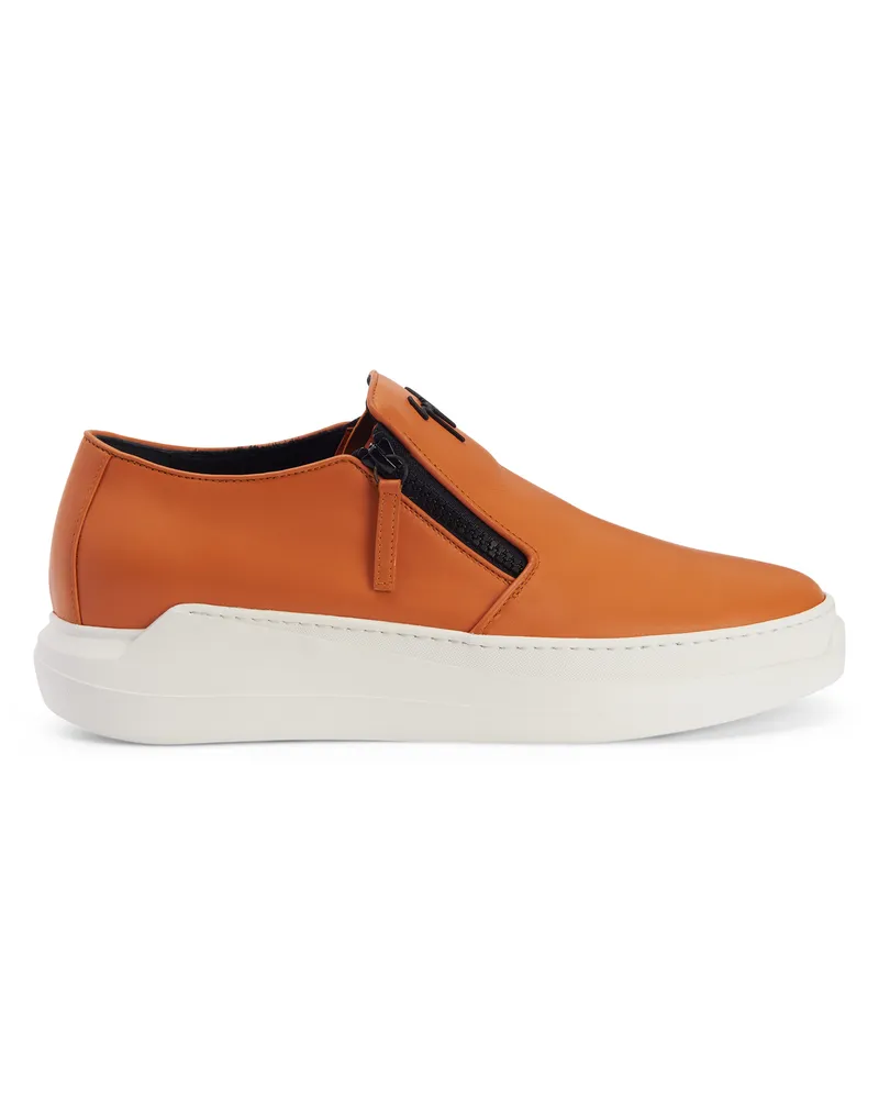 Giuseppe Zanotti CONLEY ZIP Slip-on Orange