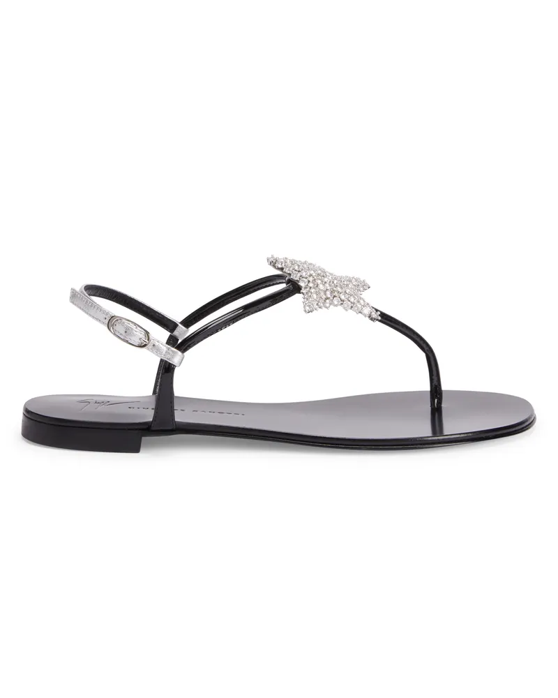 Giuseppe Zanotti HOLLIE STAR Flats Black